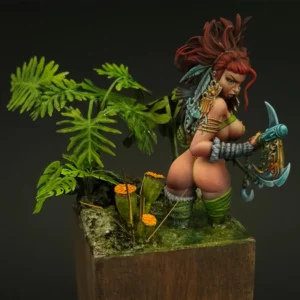 Girl with the Axe by SK Drille